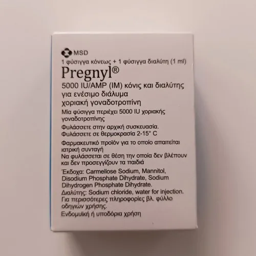Pregnyl (HCG) 5000 iu